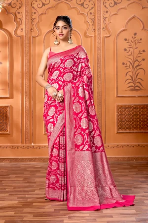 Pure Khaddi Munga Saree