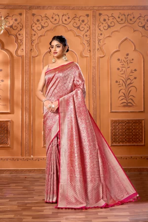 Kinkhab Premium Katan silk Banarasi saree
