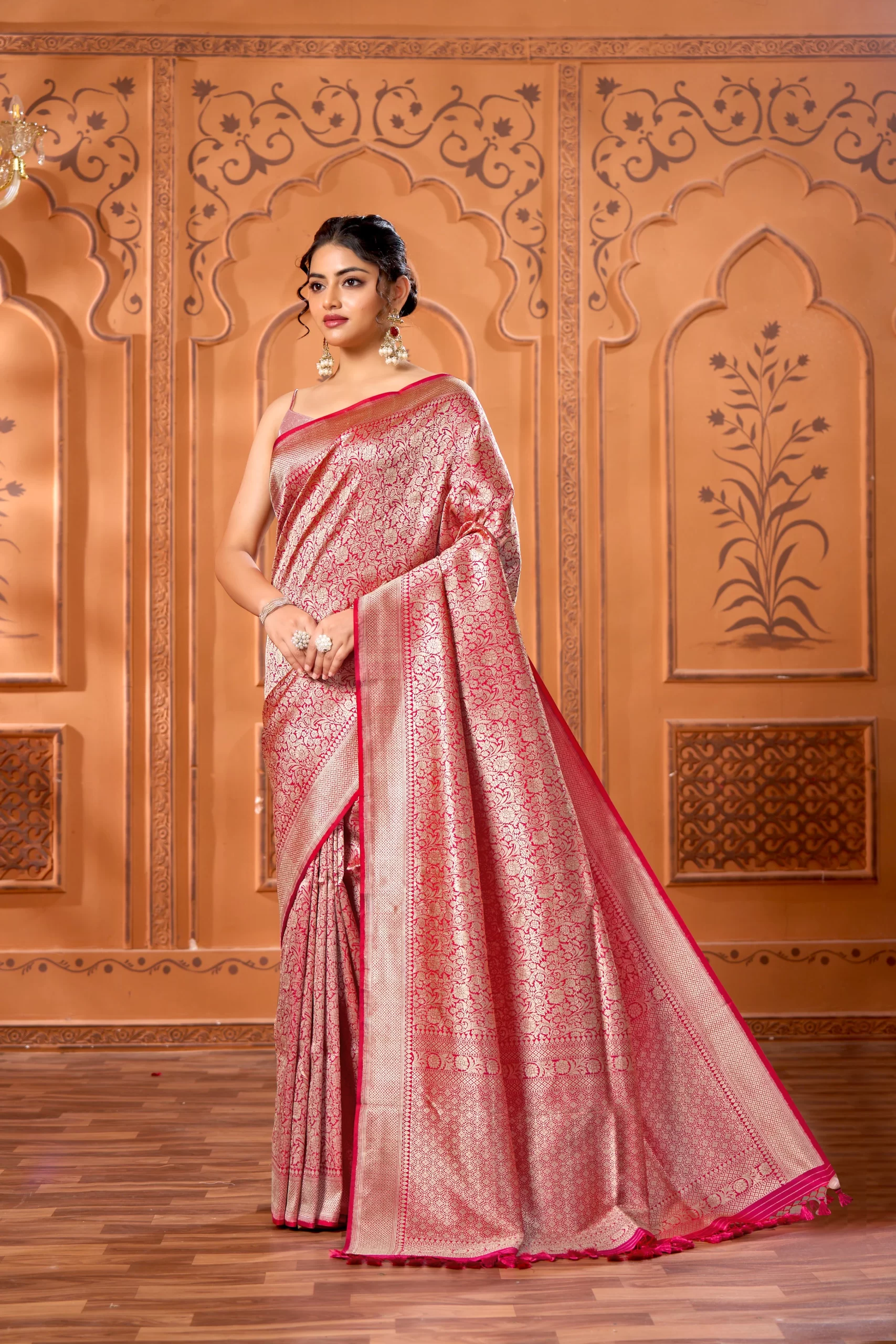 Kinkhab Premium Katan silk Banarasi saree