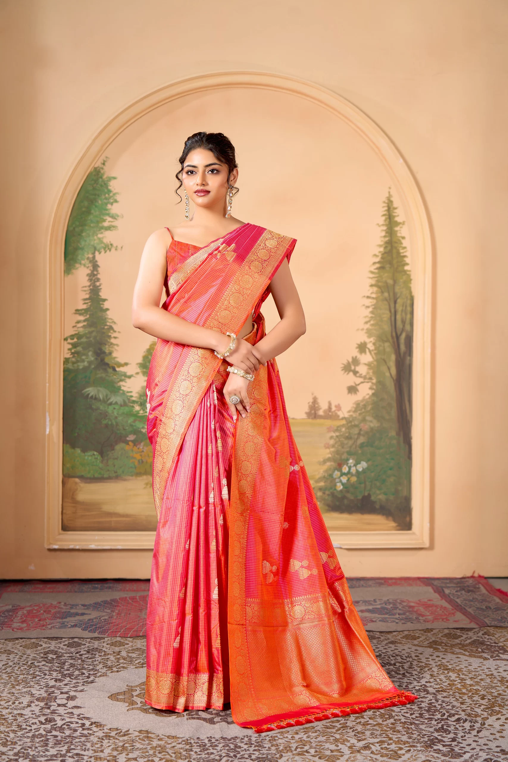 Pure Katan Silk Banarasi Saree