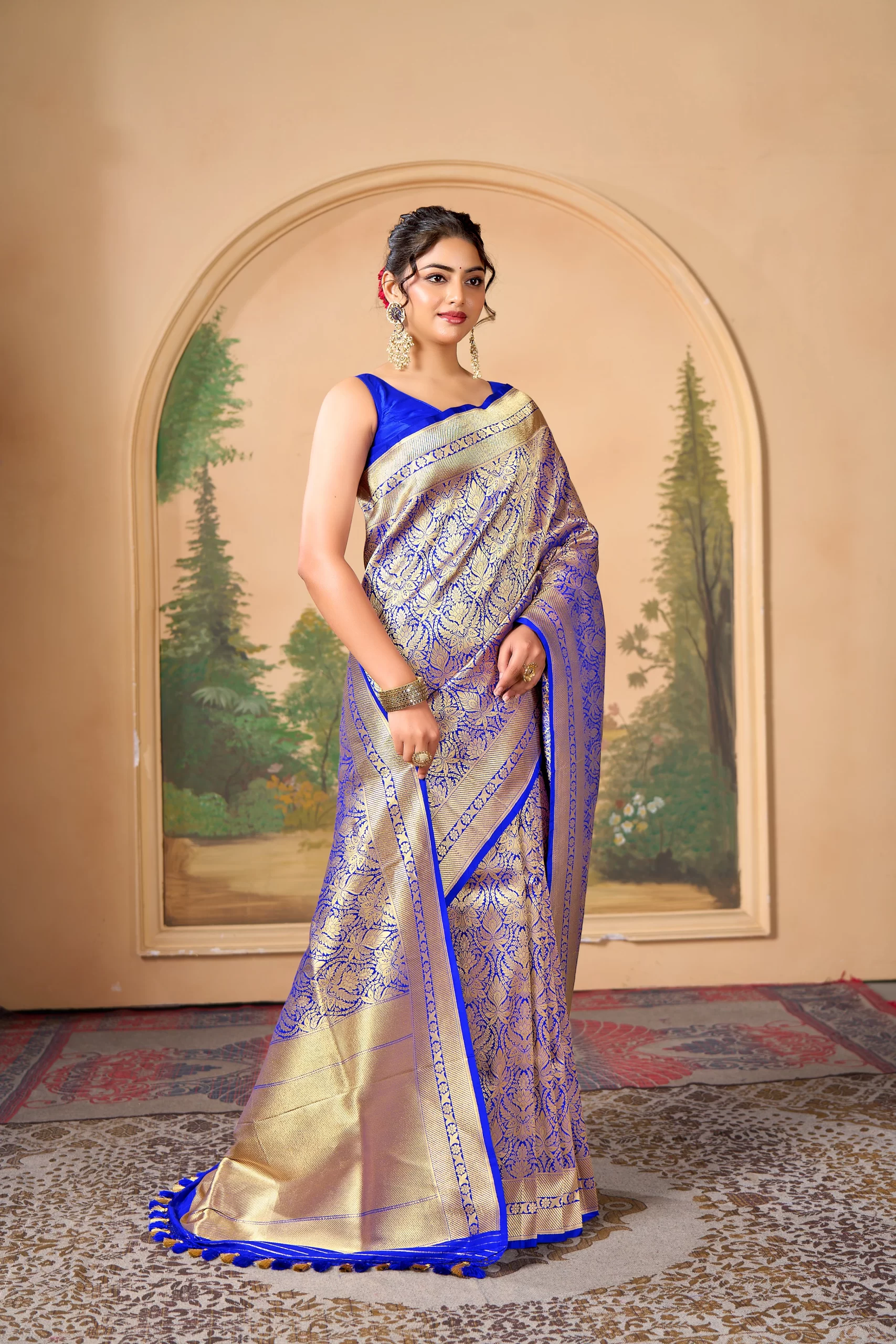 premium Kinkhab Katan Silk Banarasi Saree